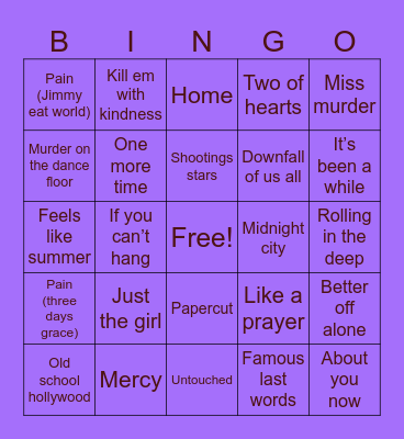 Everyone keep going up to Narin, saying “seriously thank you for what you did by the way” and don’t explain any further, just leave her slightly confused Bingo Card