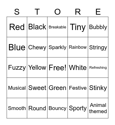 Find something... Bingo Card