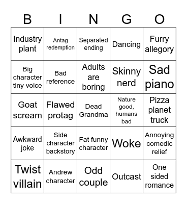 Hoppers Bingo Card