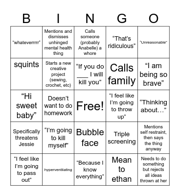 Leaingo Bingo Card