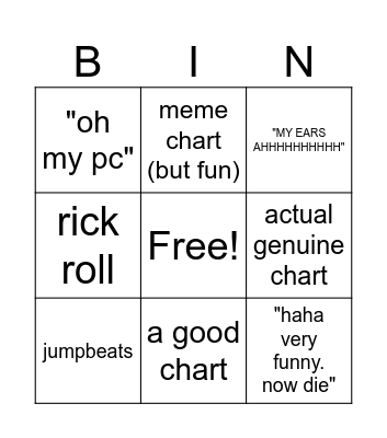 APRIL FOOLS HAHAHAHAHAHAHAHAHAHAHAHAHAHAHA Bingo Card