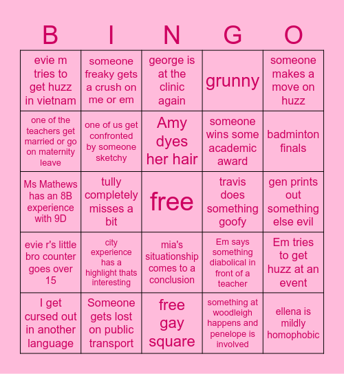 2026 TC Bingo Card