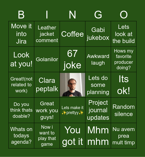 Gabi Bingo Card