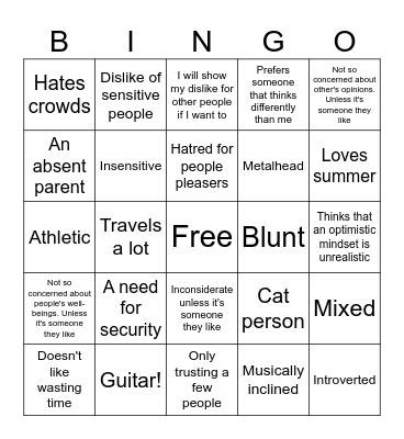 Nathabolical Bingo Card