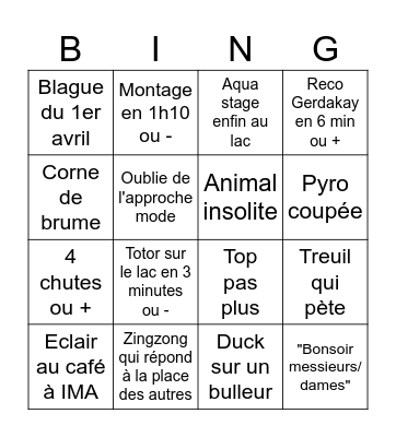 Disney Bingo of Lights Bingo Card