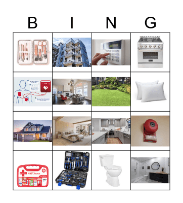 Safety Bingo Card