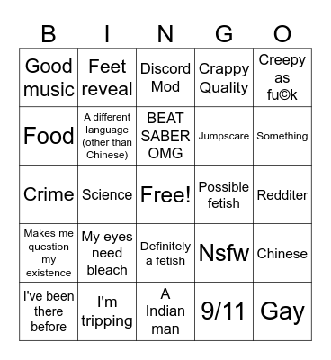 Youtubes Recycling Bin Bingo Card