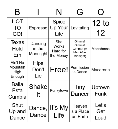 Stringo Round 1 Bingo Card