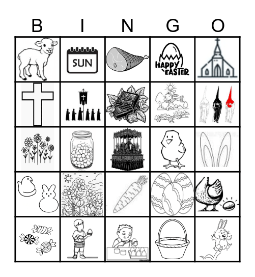 Pascua Bingo Card