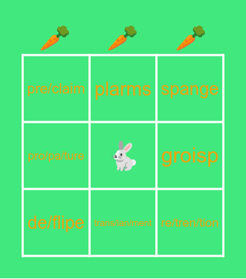 elbell’s easter bingo! 🐣 Bingo Card