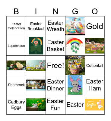 Easter 4 Bingo Card