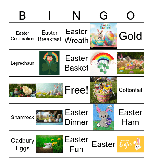 Easter 4 Bingo Card