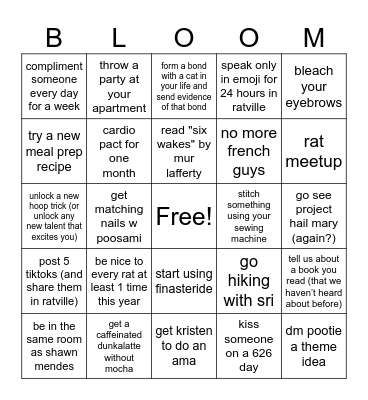 ben touch grass Bingo Card