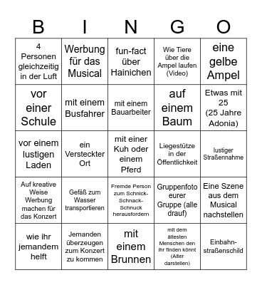 Foto-Bingo-Hainichen Bingo Card