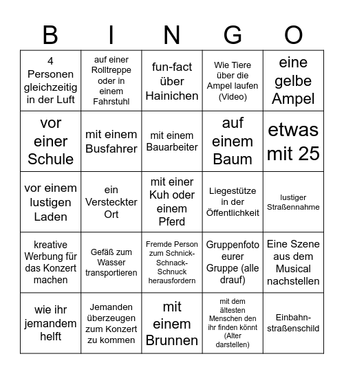 Foto-Bingo-Hainichen Bingo Card