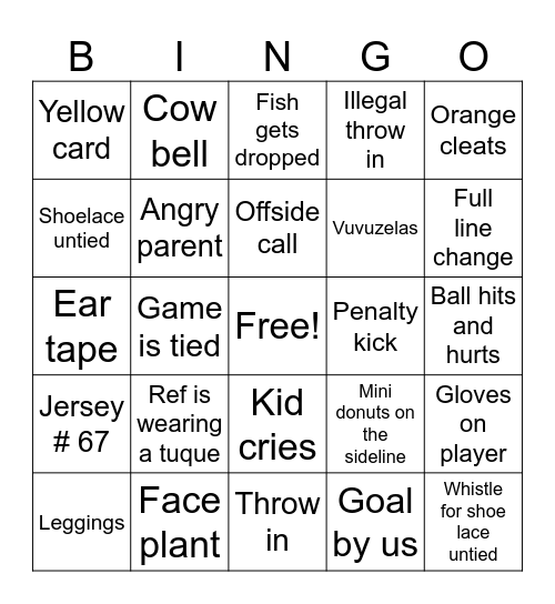 Soccer Easter mania Bingo Card