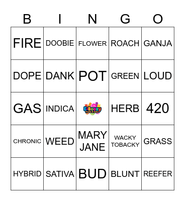 E-Boozy Style Bingo Card