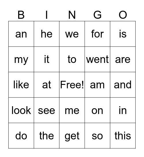 Anu, Ashley Bingo Card