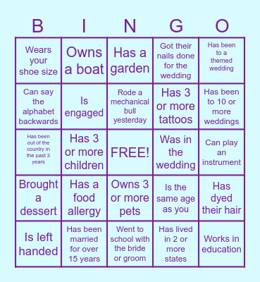 Tiffany & Michael's Cocktail Hour Bingo! Bingo Card