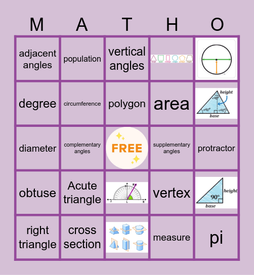 7th Grade Vocabulary Chapter 8 & 9.2 Bingo Card