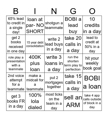 TTP BINGO! Bingo Card