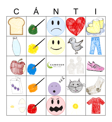 SENĆOŦEN Bingo Card