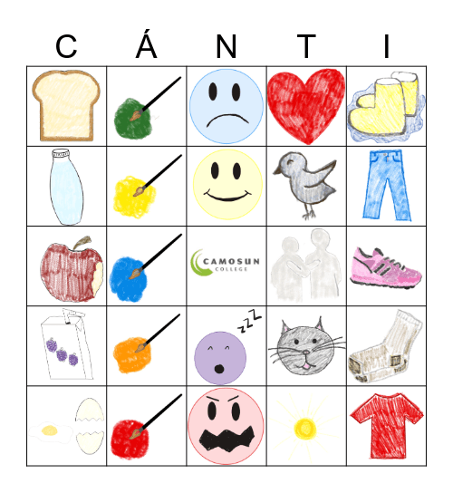 SENĆOŦEN Bingo Card