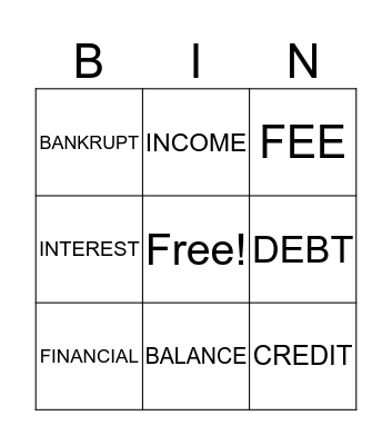 Vocabulary Practice Bingo! Bingo Card