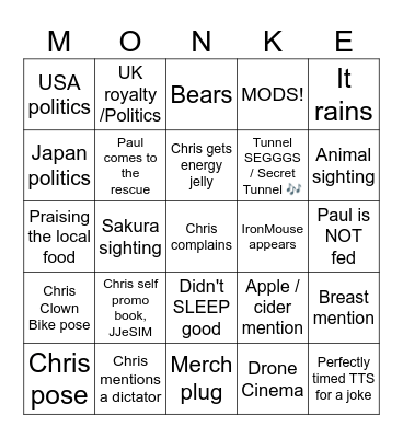 D1 CMPS C5 2026 Bingo Card