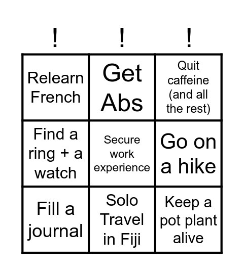 2026 Koko Bingo Card