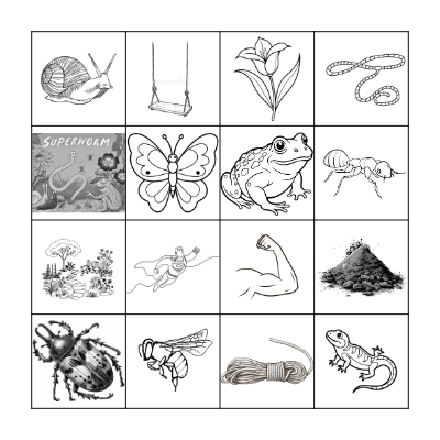 Superasticot Bingo Card