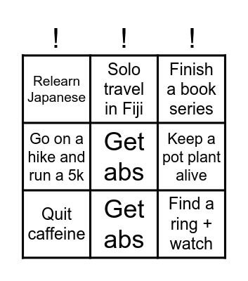 2026 Koko Bingo Card Bingo Card