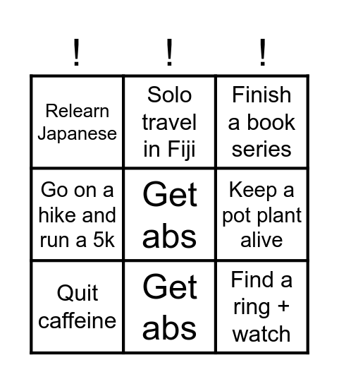 2026 Koko Bingo Card Bingo Card