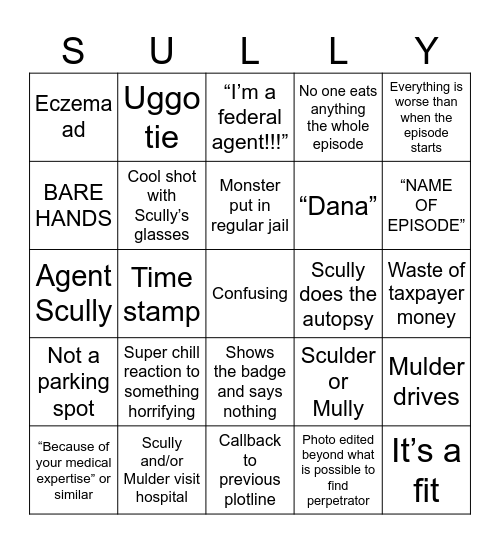 We’re doing a sequel Bingo Card