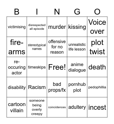 Tomorrow's Teachings Bingo Card