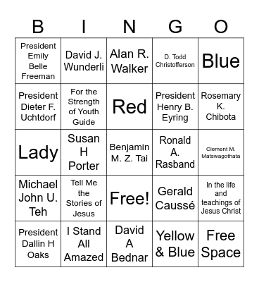 April 2026 Conference Bingo Card