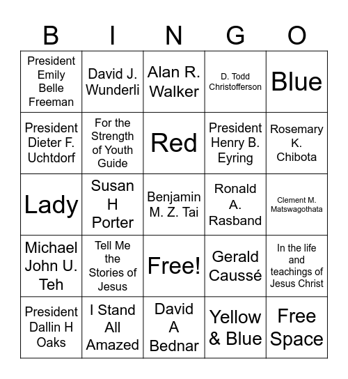 April 2026 Conference Bingo Card