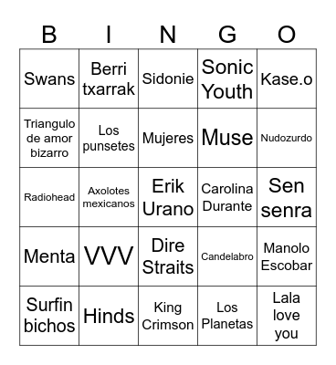 Bingo de que va a recomendar Pedro Sánchez Bingo Card