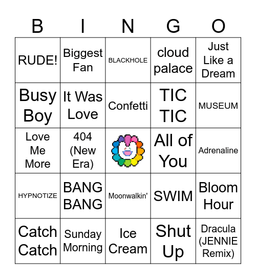 KPOP 2026 BINGO! Bingo Card
