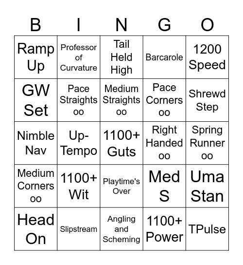 dumbs minimal xoguri hunting kit Bingo Card