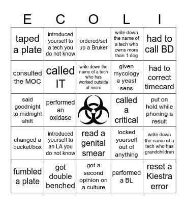 LAB WEEK 2026 Bingo Card