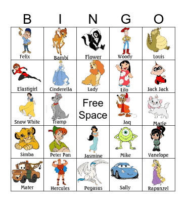 Disney Lorcana Bingo Card