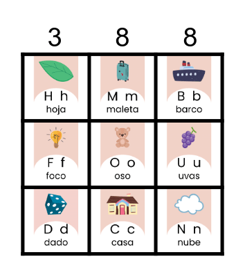 LOTERIA DE LA 388 Bingo Card