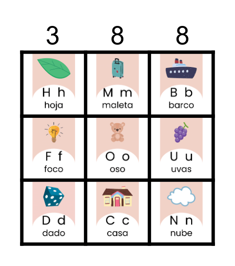 LOTERIA DE LA 388 Bingo Card