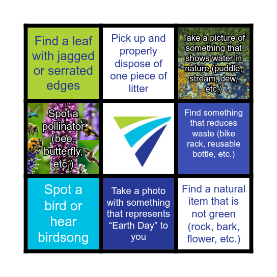 Activities BINGO Card