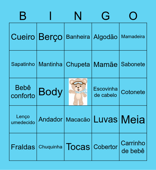 Bingo do Isaac Bingo Card