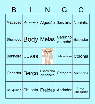 Bingo do Isaac Bingo Card