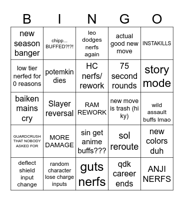 hsr rh 3 y4 y46entd Bingo Card