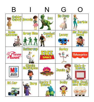 Lab Week 2026 Toy Story Bingo Card