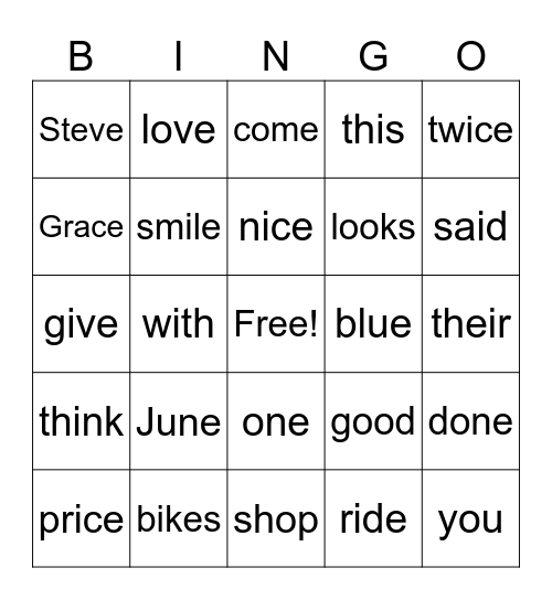 UFLI 62 Vce Review Bingo Card
